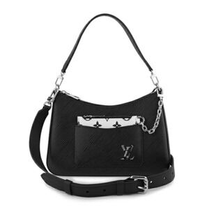 Louis Vuitton Epi Marelle Shoulder Bag Black